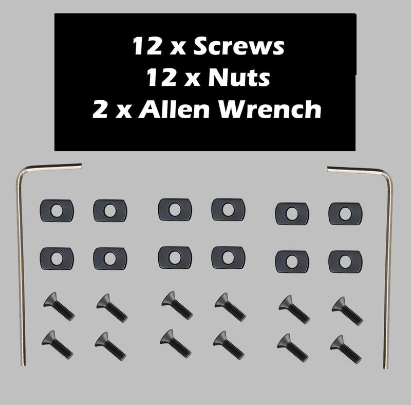 Gotical Store 13 Slots MLOK Picatinny Rail Section for M-Lok Handguard Flat Dark Earth Fit for 21mm Picatinny/Weaver Rails - Image 5